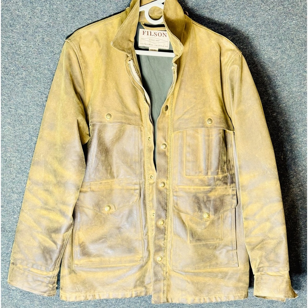 Filson tin cloth cruiser